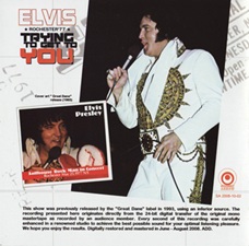 The King Elvis Presley, Import, 2008, Trying To Get To You - Rochester 77