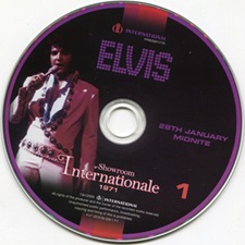 The King Elvis Presley, Import, 2009, Showroom Internationale 1971
