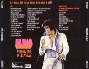 The King Elvis Presley, Import, 2009, Strung Out In Las Vegas