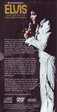 The King Elvis Presley, Import, 2009, Thats The Way It Is - The Complete Works