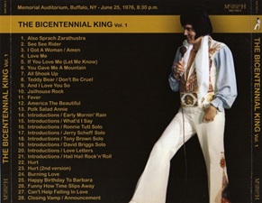 The King Elvis Presley, Import, 2009, The Bicentennial King Vol. 1