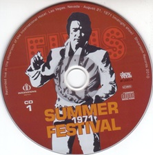 The King Elvis Presley, Import, 2010, 1971 Summer Festival
