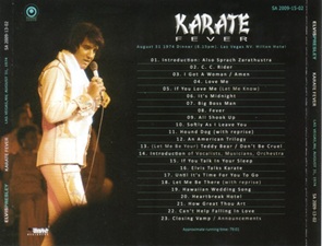 The King Elvis Presley, Import, 2010, Karate Fever