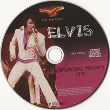 The King Elvis Presley, Import, 2010, Opening Night 1971