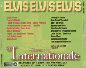 The King Elvis Presley, Import, 2010, Showroom Internationale