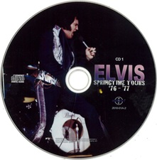 The King Elvis Presley, Import, 2010, Springtime Tours '76-'77