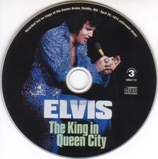 The King Elvis Presley, Import, 2010, The King In Queen City
