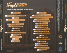 The King Elvis Presley, Import, 2011, A Triple Threat