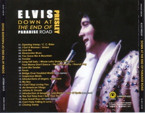 The King Elvis Presley, Import, 2011, Down At The End Of Paradise Road