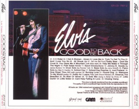 The King Elvis Presley, Import, 2011, Good To Be Back