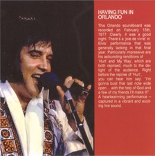 The King Elvis Presley, Import, 2011, Having Fun In Orlando