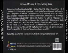 The King Elvis Presley, Import, 2011, Leaving Jackson On Fire