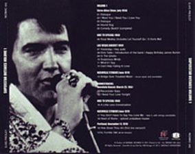 The King Elvis Presley, Import, 2011, Superstar Outtakes Volume 1