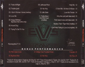 The King Elvis Presley, Import, 2011, Trouble In Saginaw