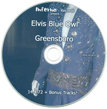 The King Elvis Presley, Import, 2012, Blue Owl In Greensboro