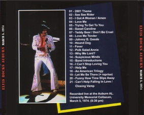 The King Elvis Presley, Import, 2012, Elvis Rocks Auburn