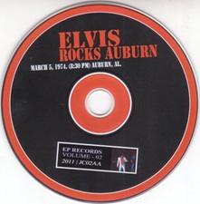 The King Elvis Presley, Import, 2012, Elvis Rocks Auburn