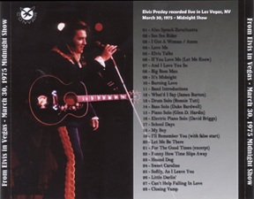 The King Elvis Presley, Import, 2012, From Elvis In Vegas