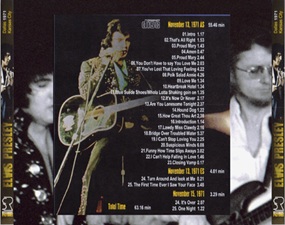 The King Elvis Presley, Import, 2012, Kansas City - Dallas 1971