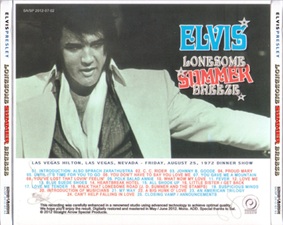 The King Elvis Presley, Import, 2012, Lonesome Summer Breeze