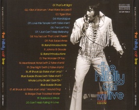 The King Elvis Presley, Import, 2012, The Hillbilly Cat Live