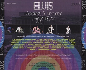 The King Elvis Presley, Import, 2013, Leaner & Meaner Than Ever