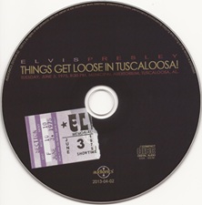 The King Elvis Presley, Import, 2013, Things Get Loose In Tuscaloosa