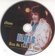 The King Elvis Presley, Import, 2014, Back On Track In Vegas