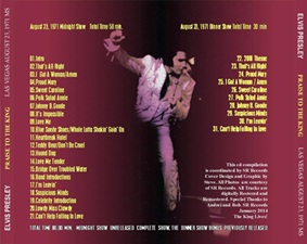 The King Elvis Presley, Import, 2014, Praise To The King
