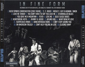 The King Elvis Presley, Import, 2015, In Fine Form