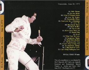 The King Elvis Presley, Import, 2015, Uniondale Hysteria, Final Day