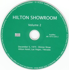 The King Elvis Presley, Import, 2016, Hilton Showroom Volume 2