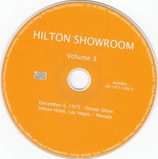 The King Elvis Presley, Import, 2016, Hilton Showroom Volume 3