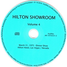 The King Elvis Presley, Import, 2016, Hilton Showroom Volume 4