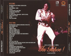 The King Elvis Presley, Import, 2016, Holding His Own In Tahoe!