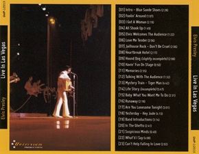 The King Elvis Presley, Import, 2016, Live In Las Vegas