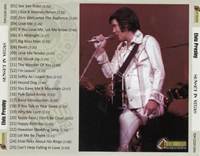 The King Elvis Presley, Import, 2016, Sunset In Vegas