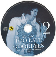 The King Elvis Presley, Import, 2016, Too Late For Goodbyes