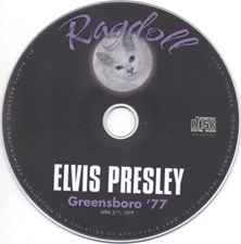 The King Elvis Presley, Import, 2017, Greensboro '77