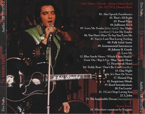 The King Elvis Presley, Import, 2017, Sahara Tahoe