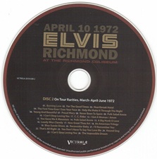 The King Elvis Presley, Import, 2018, April 10 1972, Richmond
