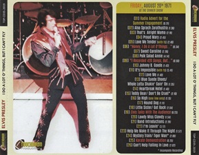 The King Elvis Presley, Import, 2019, I Do A Lot O' Things, But I Can't Fly!