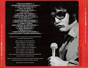 The King Elvis Presley, Import, 2021, Elvis Sings Polk Salad Annie And Other Great Songs