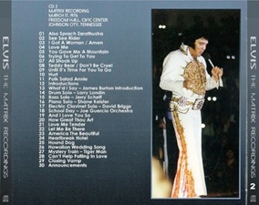 The King Elvis Presley, Import, 2021, The Matrix Recordings