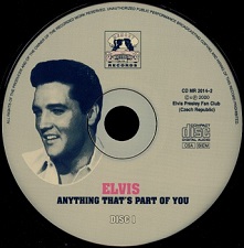 The King Elvis Presley, CD / Anything That's Part Of You / 2014-2 / 2000