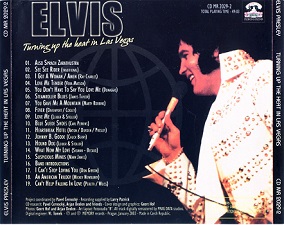 The King Elvis Presley, Back Cover / CD / Turning Up The Heat in Las Vegas / 2029-2 / 2003