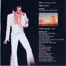 The King Elvis Presley, CD / Inlay / Turning Up The Heat in Las Vegas / 2029-2 / 2003