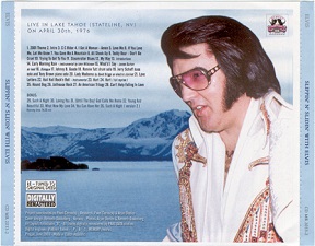 The King Elvis Presley, Back Cover / CD / Slippin' And Slidin' With Elvis / 2033-2 / 2003
