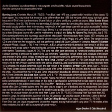 The King Elvis Presley, CD / Inlay / Charleston Rocks / 2034-2 / 2003