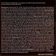 The King Elvis Presley, CD / Inlay / Charleston Rocks / 2034-2 / 2003